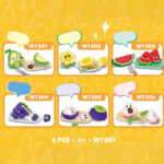 Fruit Figurines 6 Assorted Styles