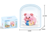 ⁦Piggy Diary Gift Box with Cover and Lights (6 Assorted Styles)⁩ - الصورة ⁦3⁩