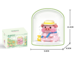 ⁦Piggy Diary Gift Box with Cover and Lights (6 Assorted Styles)⁩ - الصورة ⁦7⁩