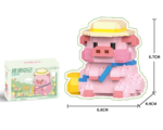 ⁦Piggy Diary Gift Bag (6 Assorted Styles)⁩ - الصورة ⁦3⁩