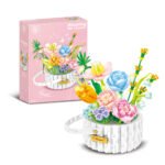 ⁦Snowy Lampshade Flower box⁩ - الصورة ⁦3⁩