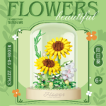 Sunflower with Dust Cover