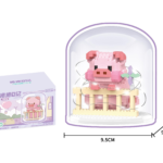 Piggy Diary Figure with Cover and Lights 3